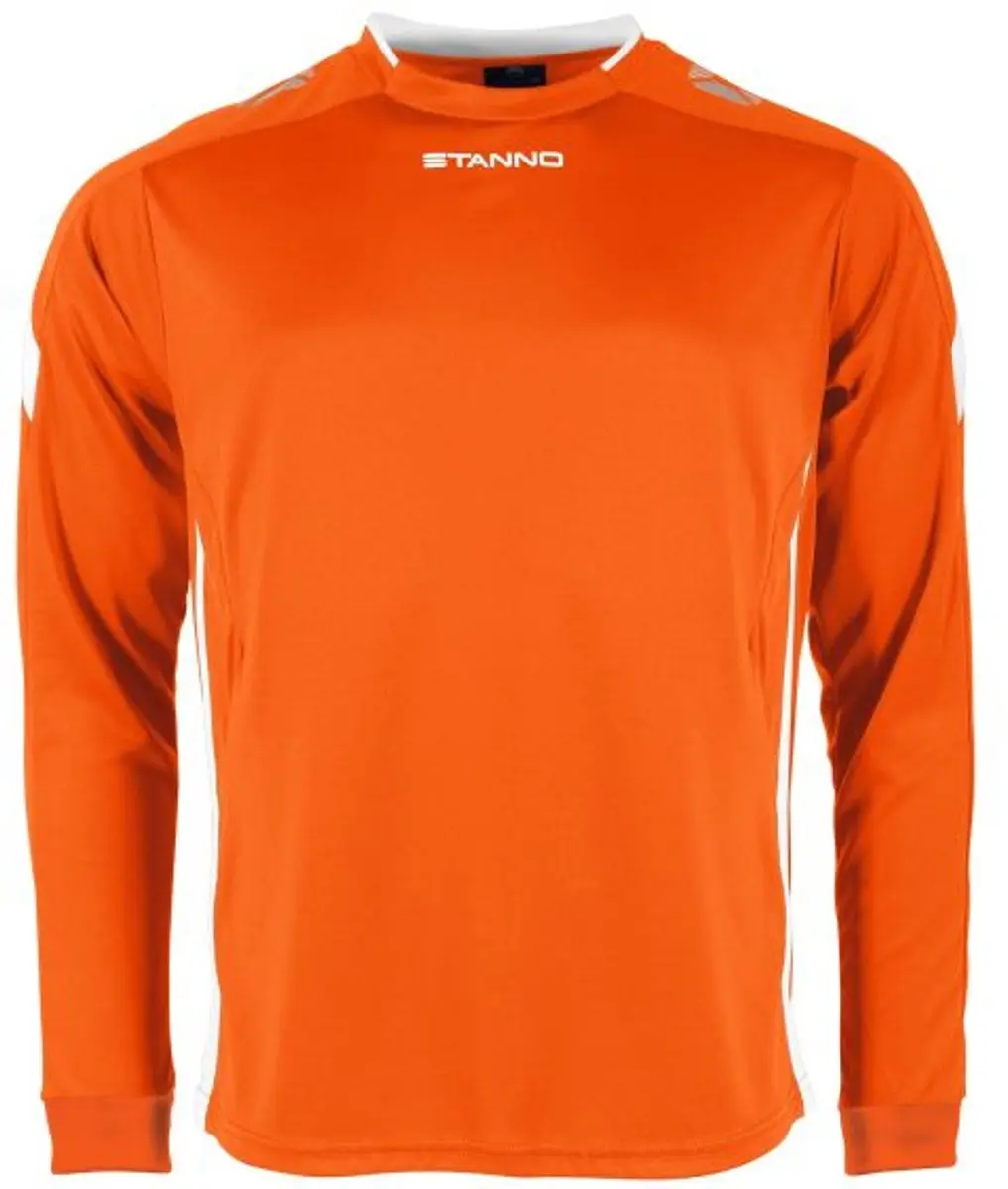 Stanno Drive Match Shirt LS - XL - Oranje/Wit