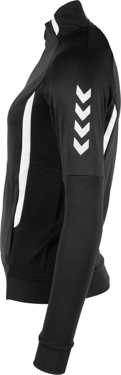 Hummel Authentic FZ Sportvest Dames - Zwart - afbeelding 6 van 6