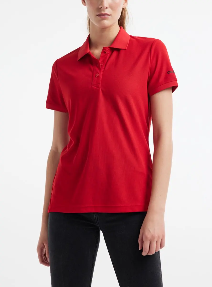 Craft Unify Polo Dames - Rood L