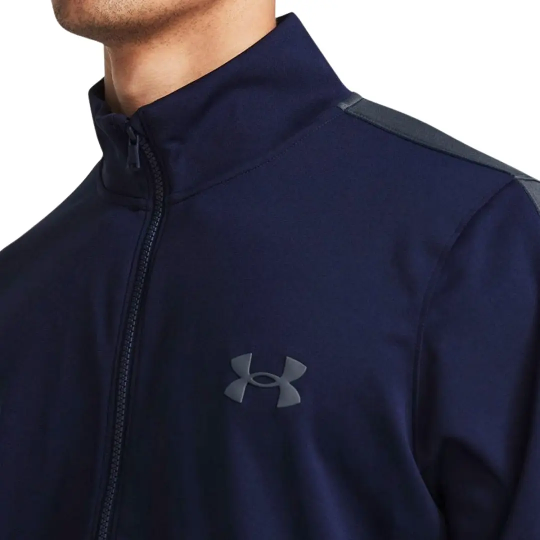 Under Armour UA Rival Knit Trainingspak - Navy/Grijs