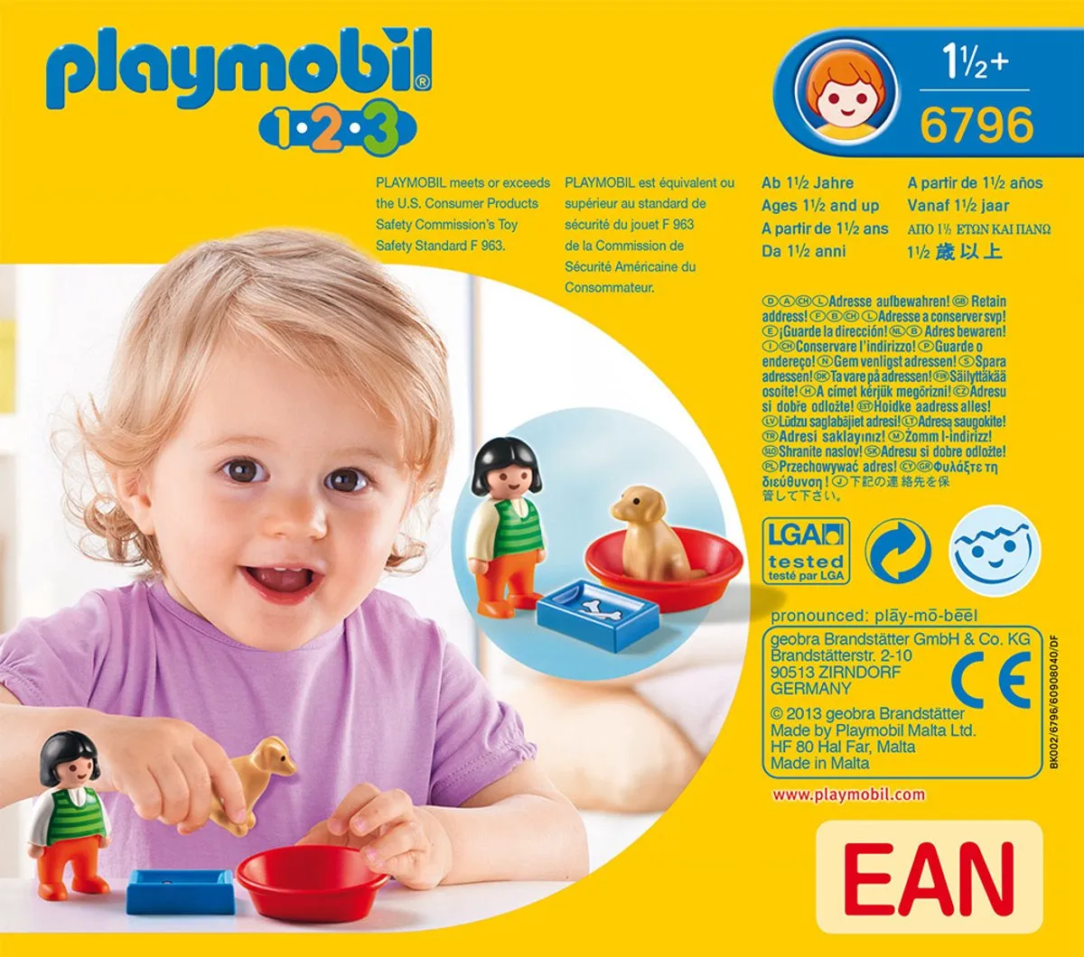 Playmobil Meisje met Hond