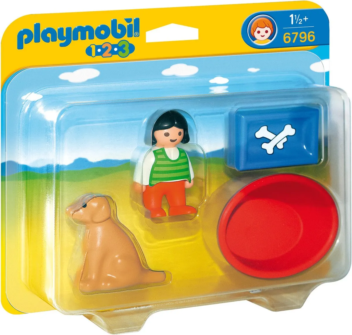 Playmobil Meisje met Hond - Multi Color