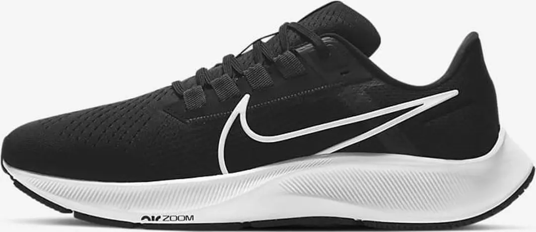 Nike Air Zoom Pegasus 38 Heren Sportschoenen 44.5 - Zwart/Wit