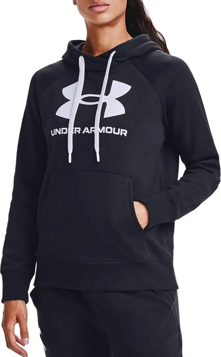 Under Armour Rival Fleece Logo Hoodie Dames