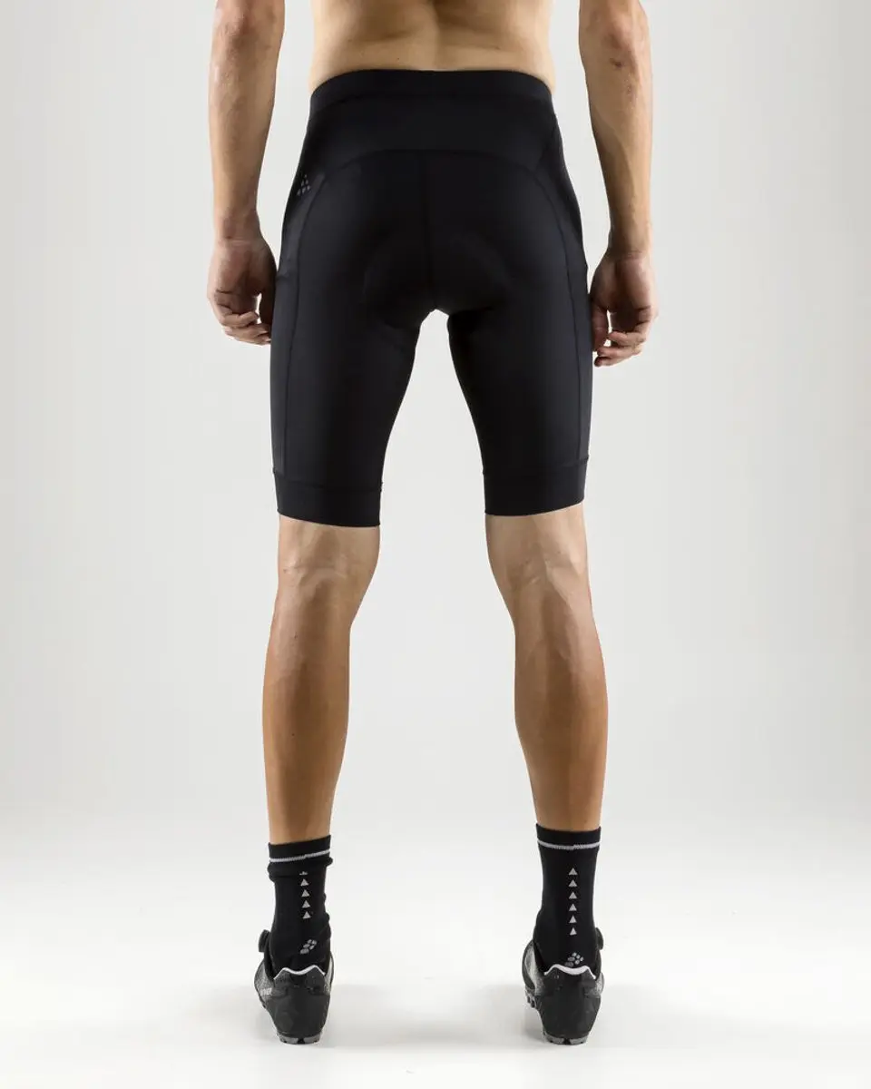 Craft Rise Shorts Heren Fietsbroek M - Zwart
