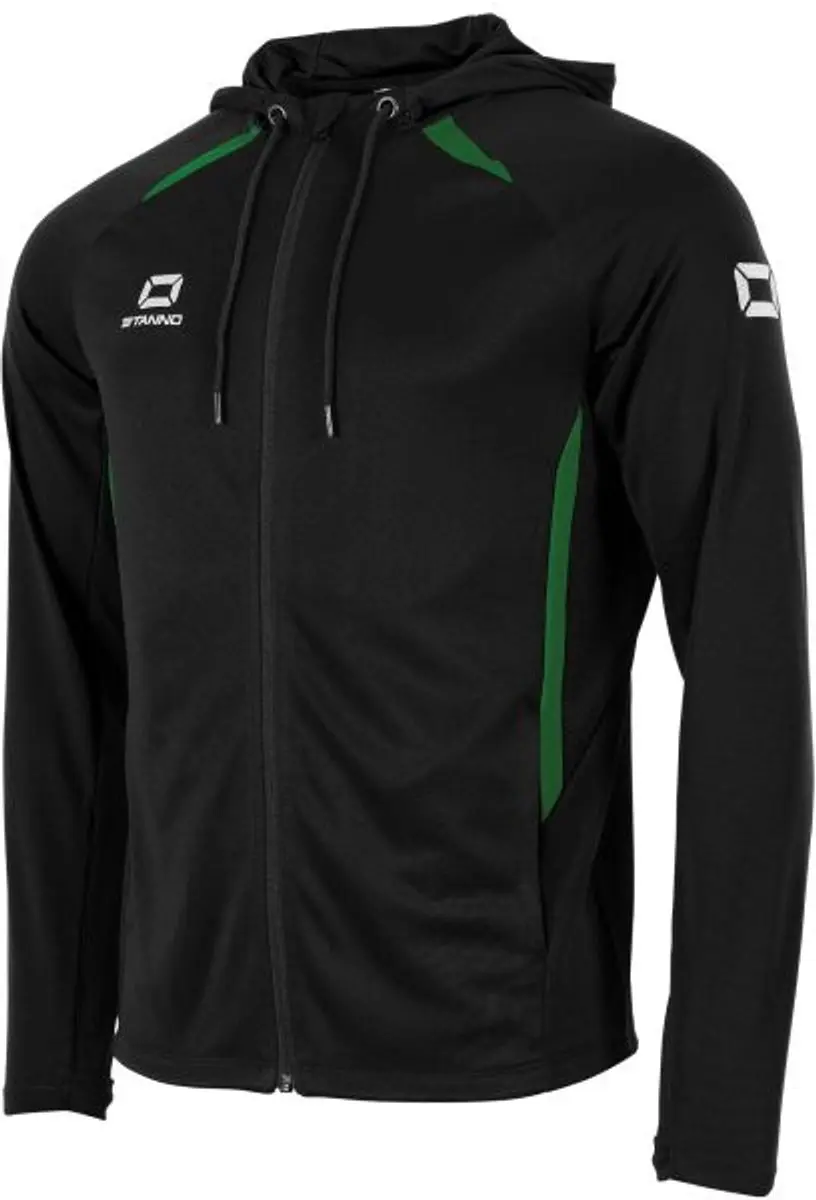 Stanno Stadio Hooded Full Zip Top - Maat L - Zwart
