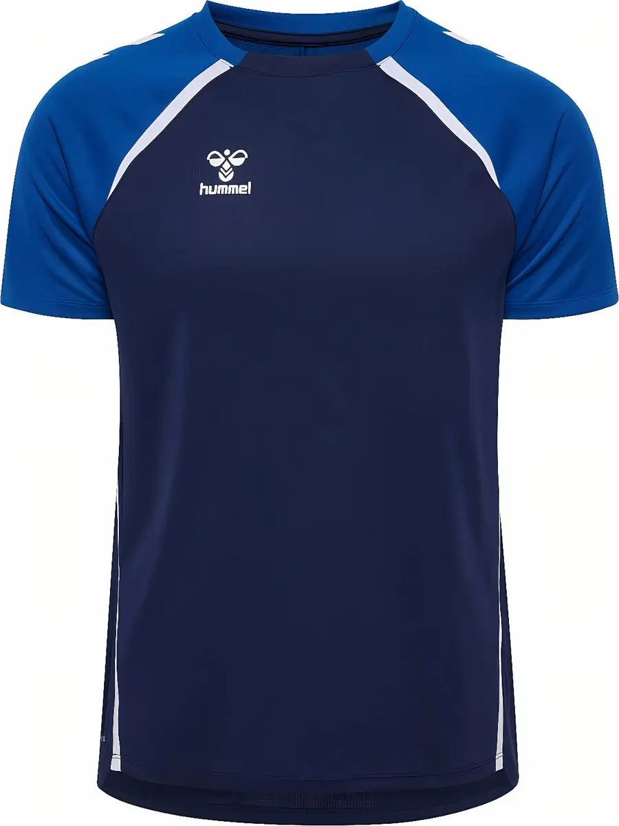 Hummel Hmllead 2.0 Sportshirt - L - True Blue/Marine