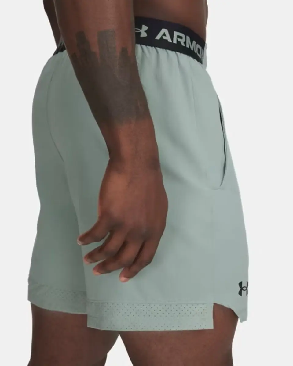 Under Armour Vanish Woven Korte Broek 2XL - Silica Green/Black