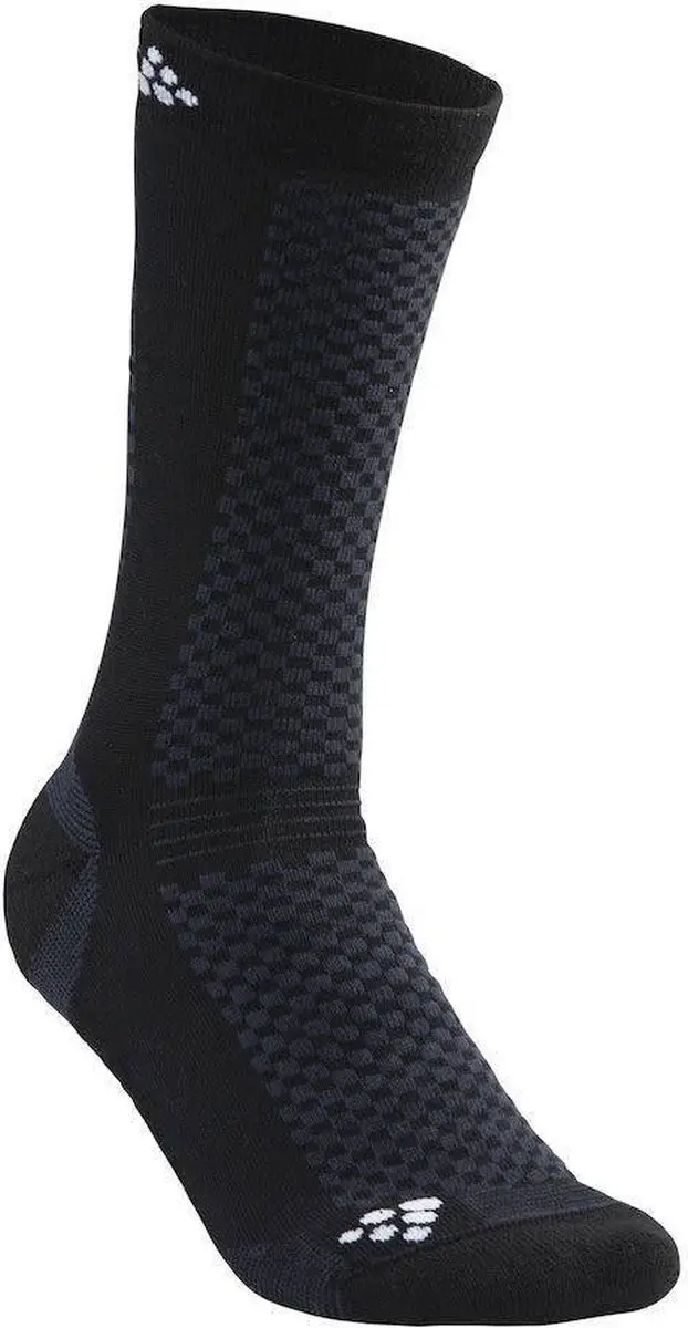 Craft Warm Mid 2-pack Sokken - Zwart - maat 40-42