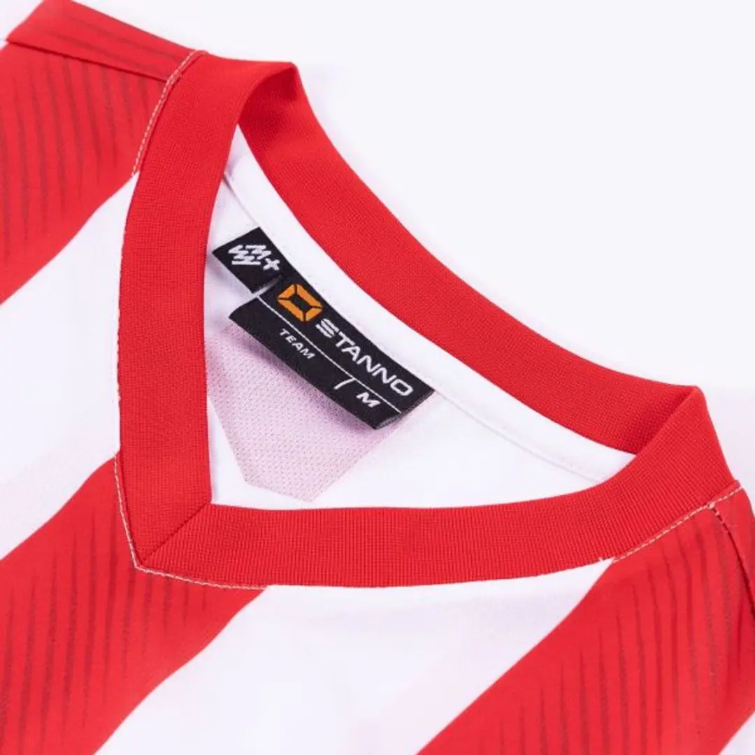 Stanno Aspire Long Sleeve Shirt 164 - Rood/Wit