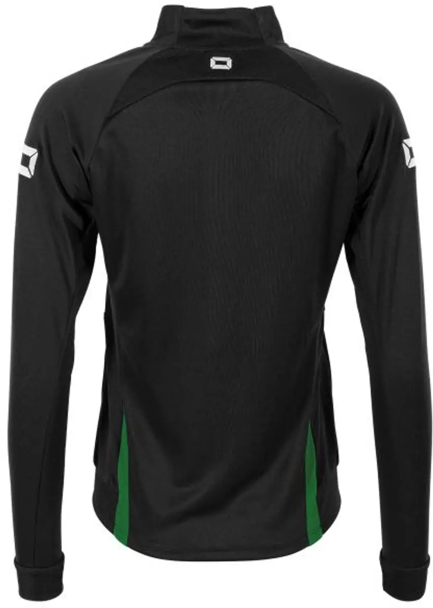 Stanno Stadio Full Zip Top Dames - Zwart/Groen
