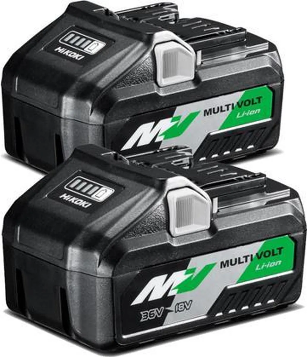 Hikoki MultiVolt Accu 375575 - 2x 18V 8,0Ah / 36V 4,0Ah Li-ion