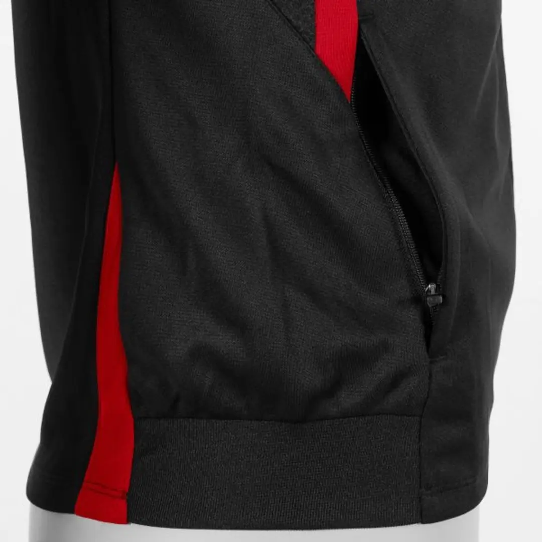 Stanno Stadio Full Zip Top Dames XS - Zwart/Rood