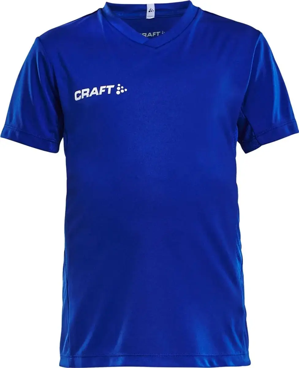 Craft Squad Jersey Solid SS Shirt Dames - L - Blauw