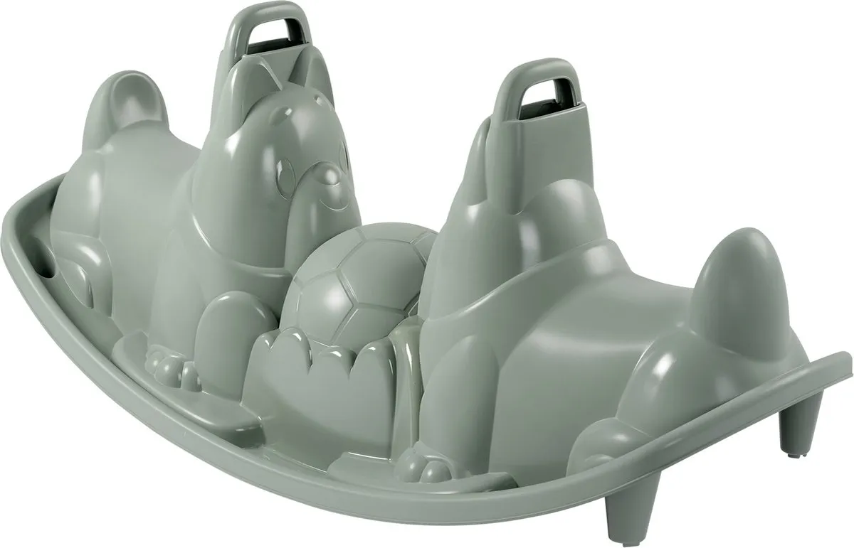 Smoby Green Dogs Rocker Hondenwip