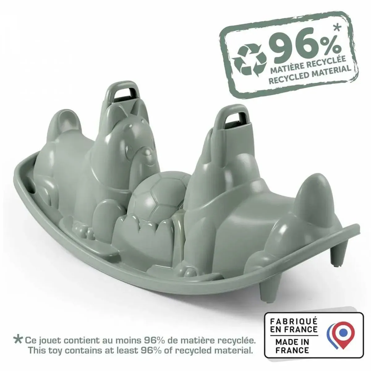 Smoby Green Dogs Rocker Hondenwip - Groen