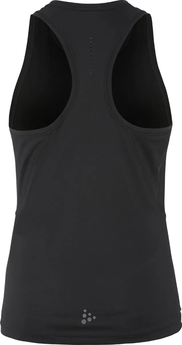 Craft ADV Essence Singlet 2 W Dames Sportshirt - Zwart