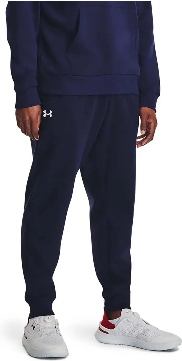 Under Armour UA Rival Fleece Joggers Heren - Navy L