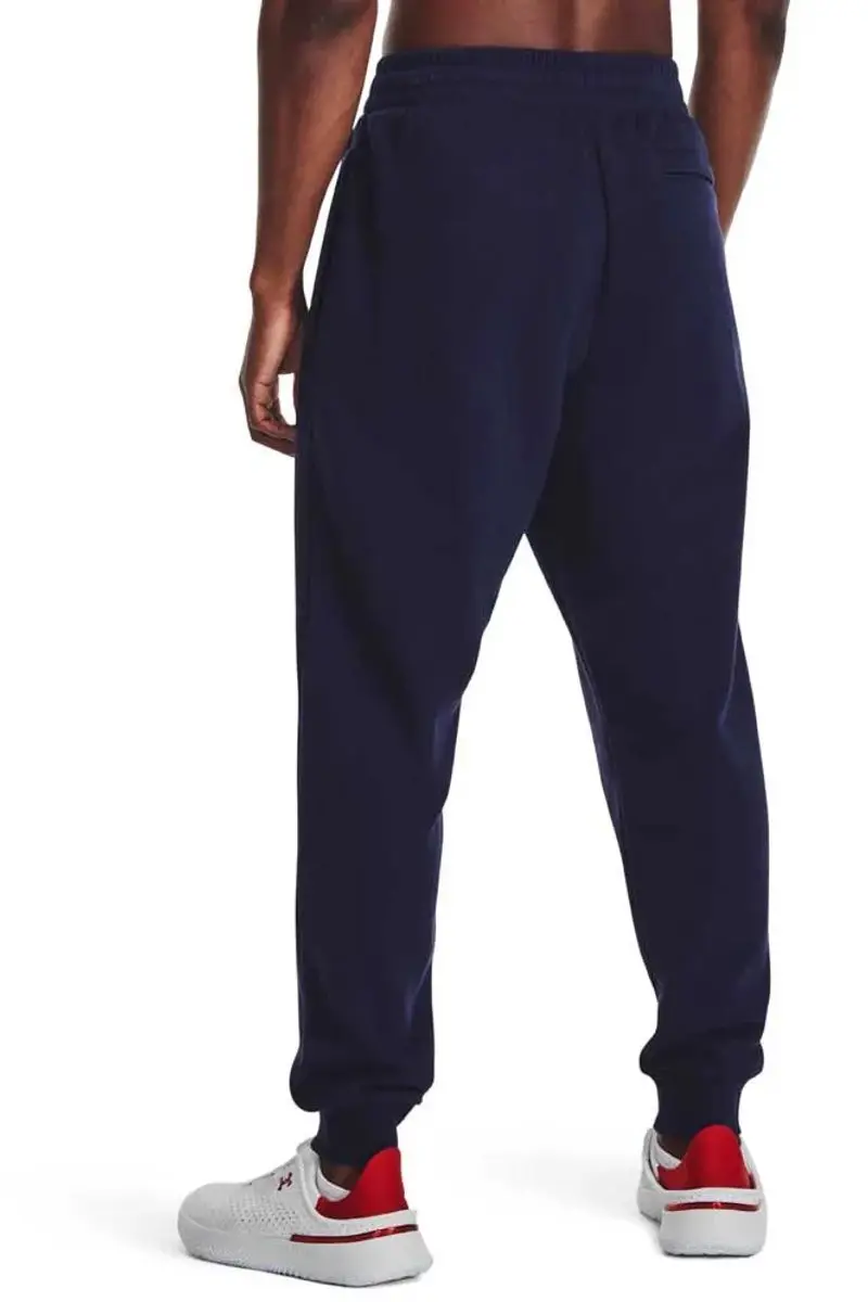Under Armour UA Rival Fleece Joggers Heren - Navy L - afbeelding 6 van 6