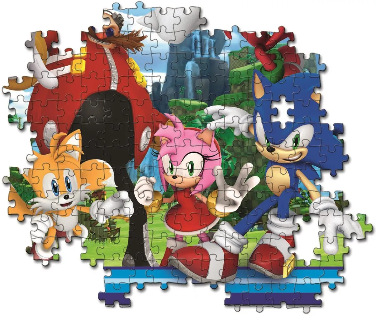 Clementoni Sonic the Hedgehog Super Sonic Puzzel 300 Stukjes - Multicolor