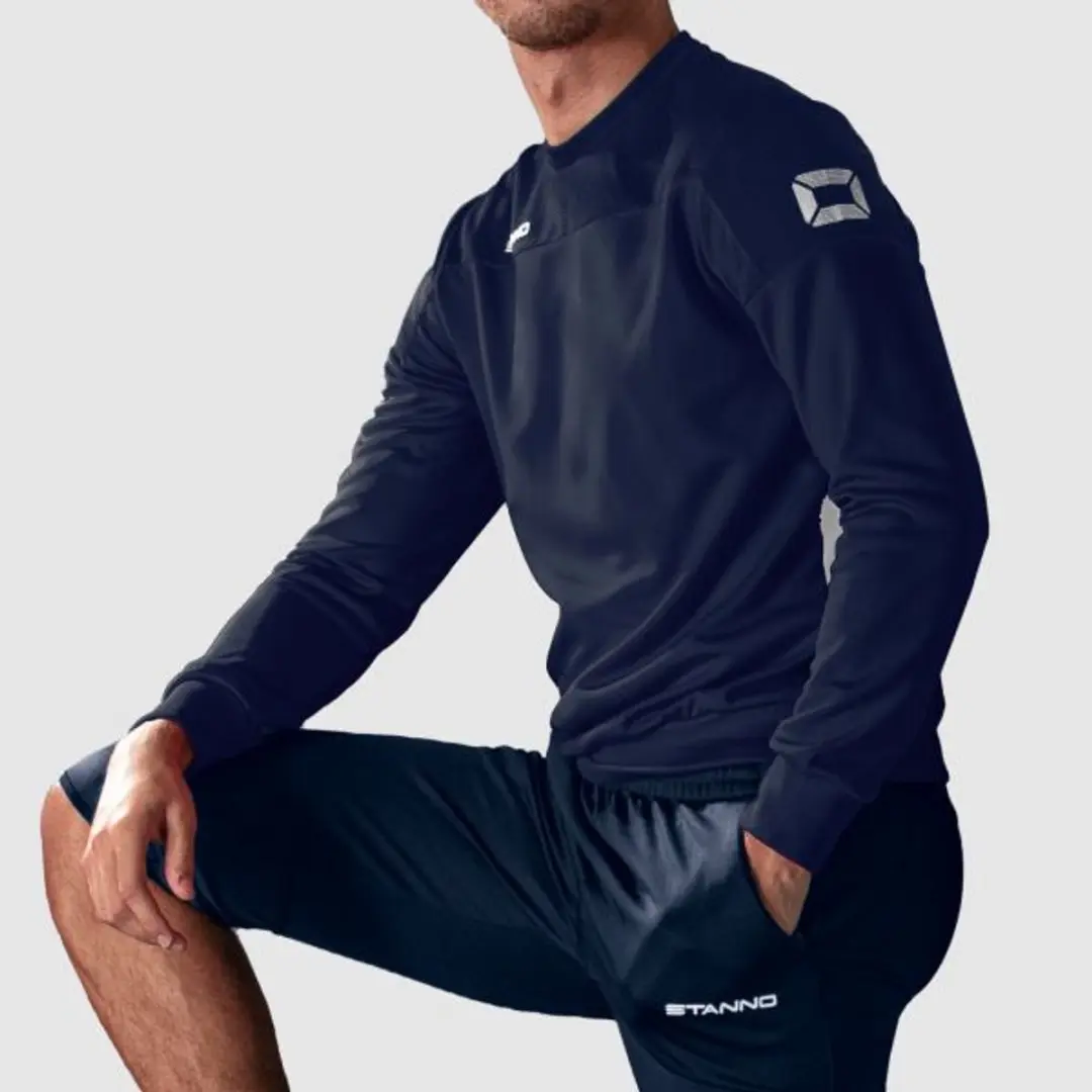 Stanno Pride Top Round Neck Sporttrui 128 - Navy/Wit
