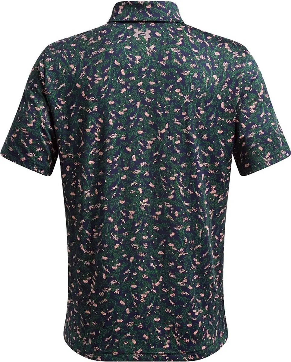 Under Armour Heren Playoff Golfpolo 3.0 - XXL - Navy Groen