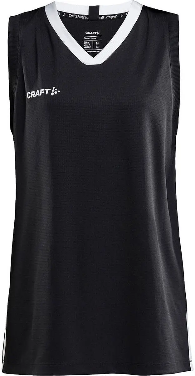Craft Progress Basketbalshirt Dames M - Zwart