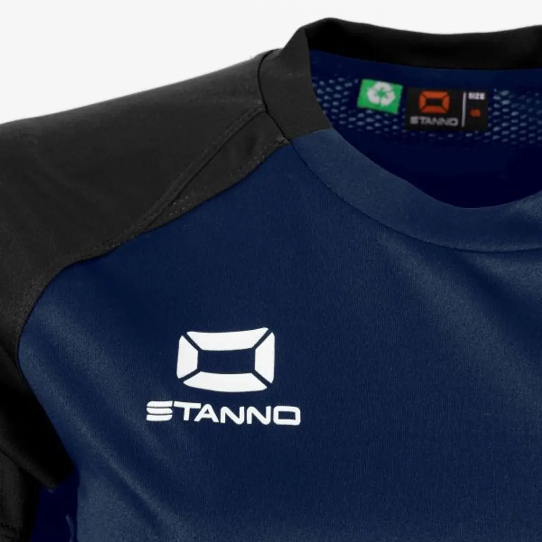 Stanno Stadio T-Shirt Dames - S Navy/Zwart