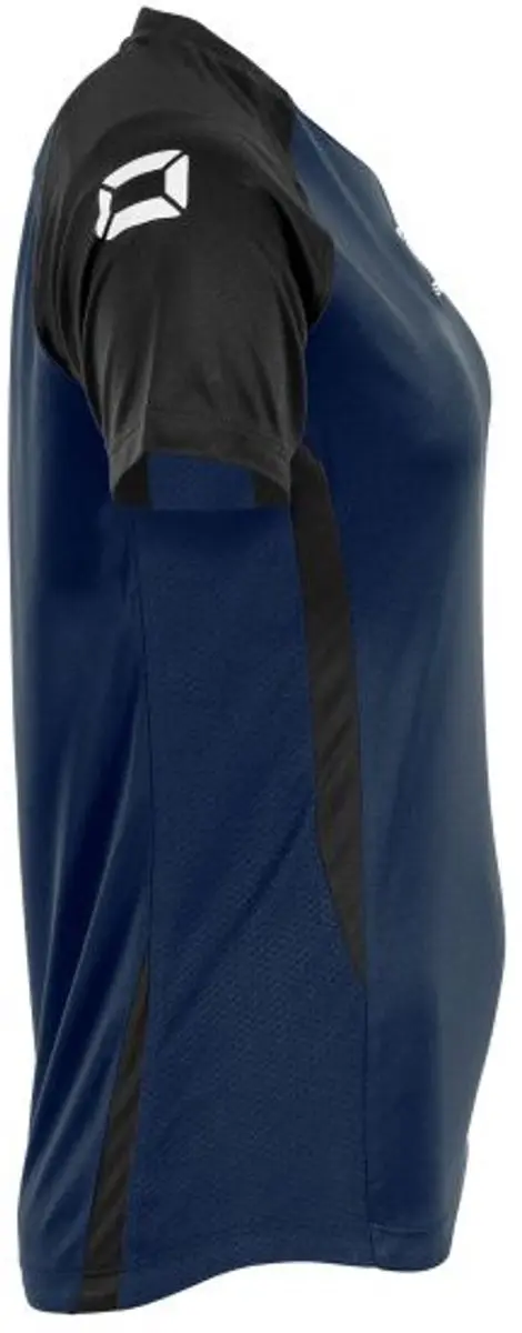 Stanno Stadio T-Shirt Dames - S Navy/Zwart - afbeelding 6 van 6