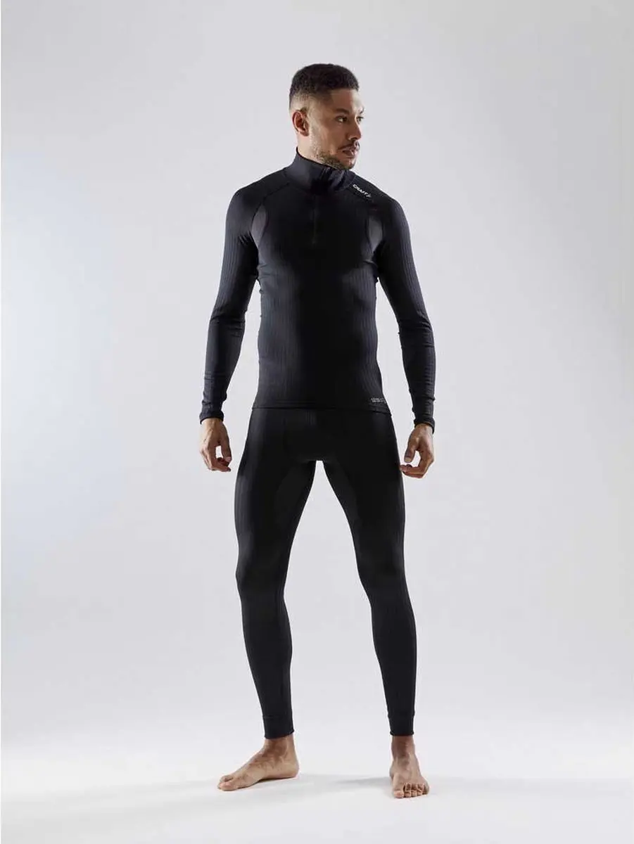 Craft Active Extreme X Zip L/S Thermoshirt Heren M - Zwart - afbeelding 6 van 6