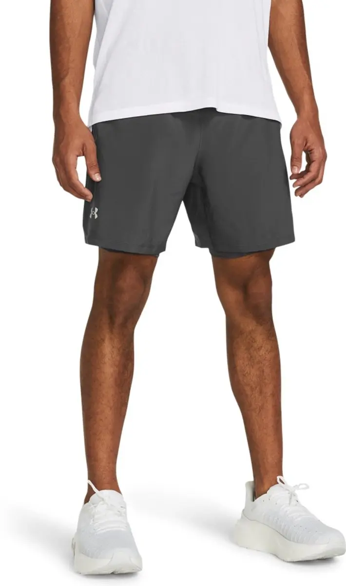 Under Armour UA Launch 7" 2-in-1 Shorts - Castlerock