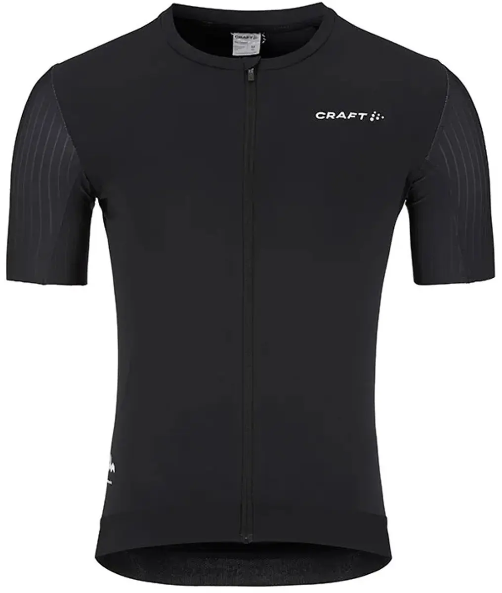 Craft Endur Aero Korte Mouw Wielertrui - XL - Zwart