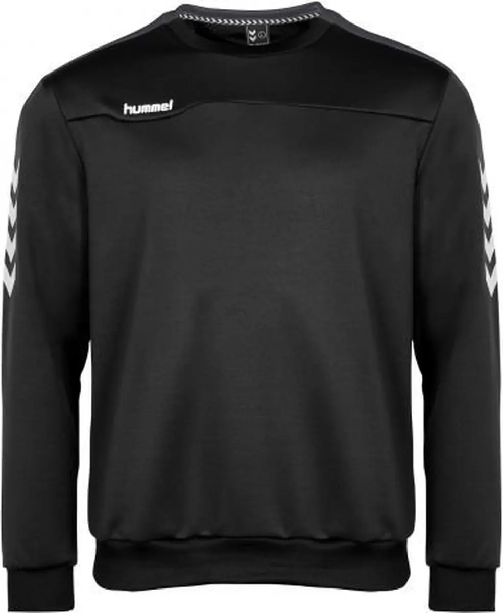 Hummel Valencia Top Round Neck Sporttrui 128 - Zwart/Grijs