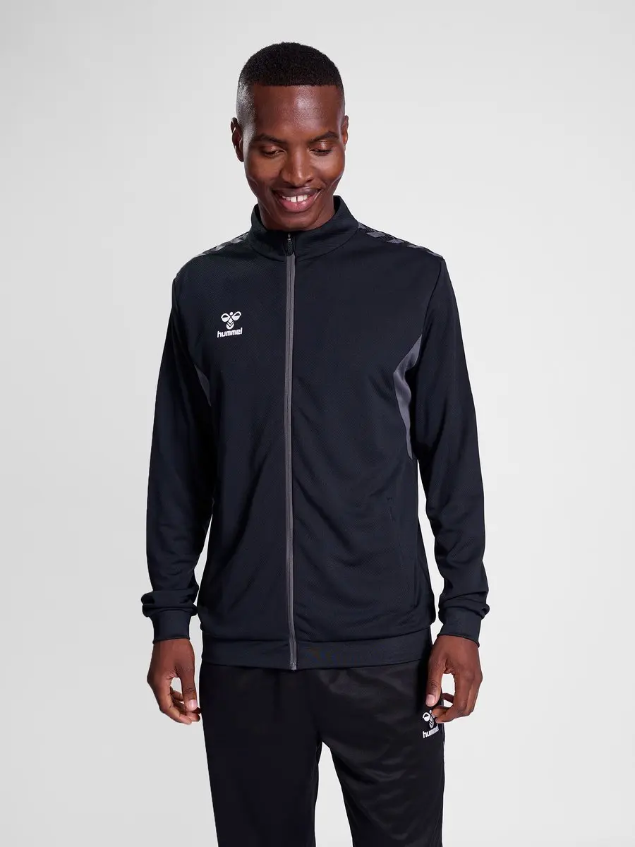 Hummel Authentic Pl Zip Jacket 219982 - M - Zwart - afbeelding 6 van 6