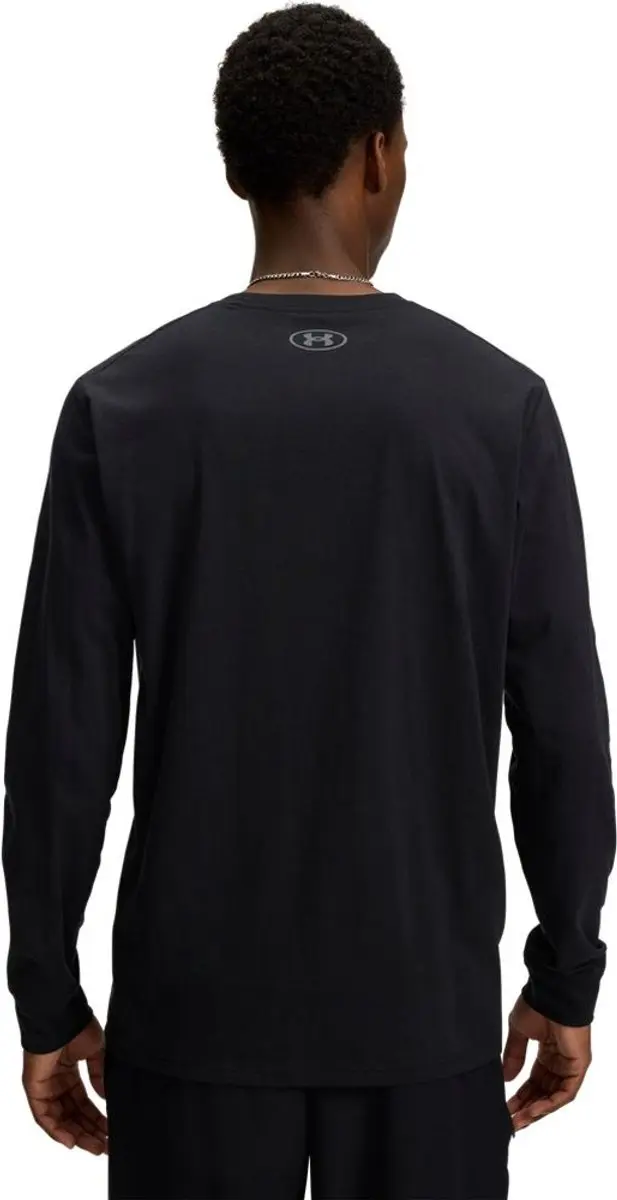 Under Armour UA Sportstyle Left Chest Heren Sportshirt - Zwart