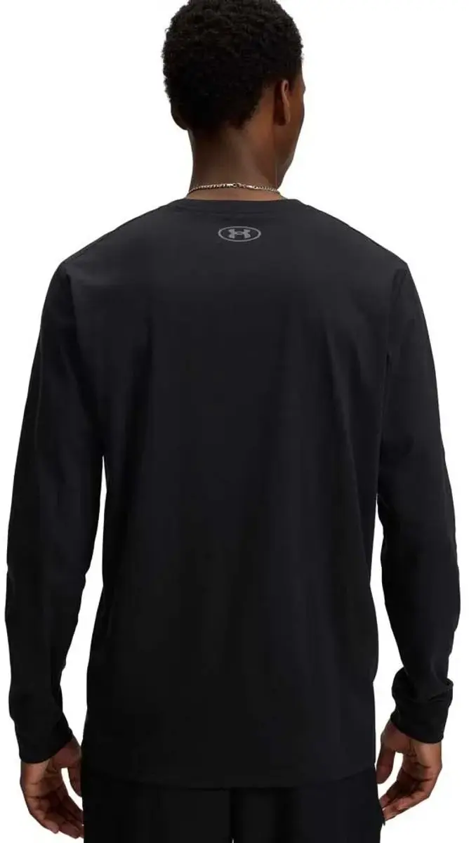 Under Armour UA Sportstyle Left Chest Heren Sportshirt - Zwart