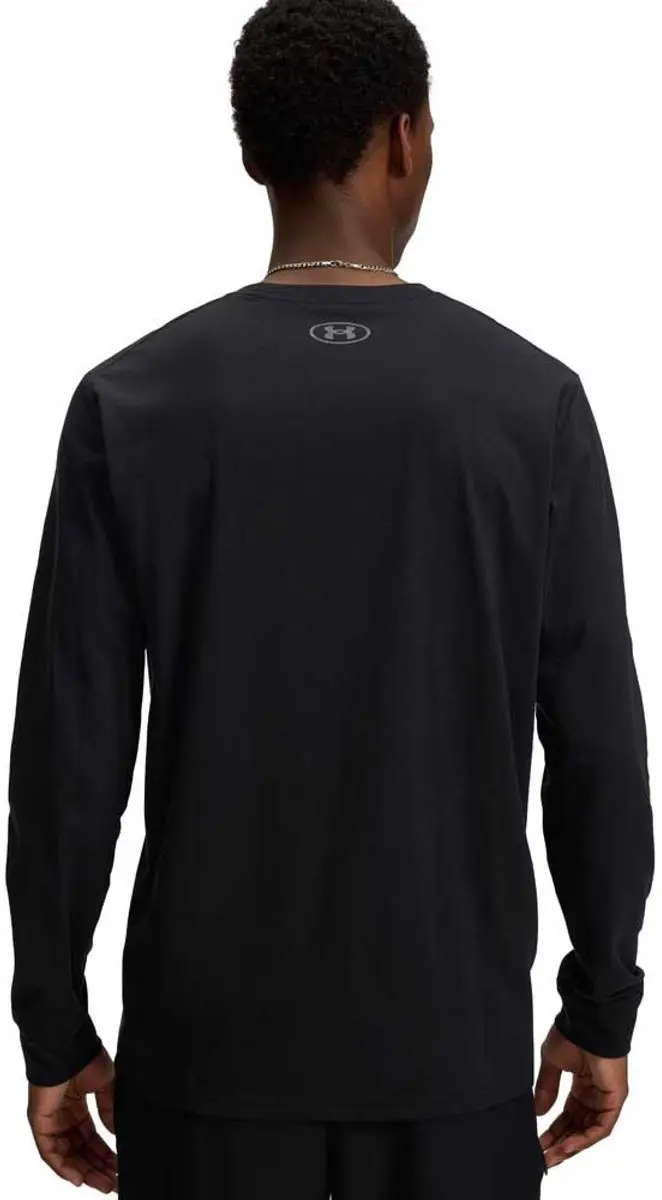 Under Armour UA Sportstyle Left Chest Heren Sportshirt - Zwart