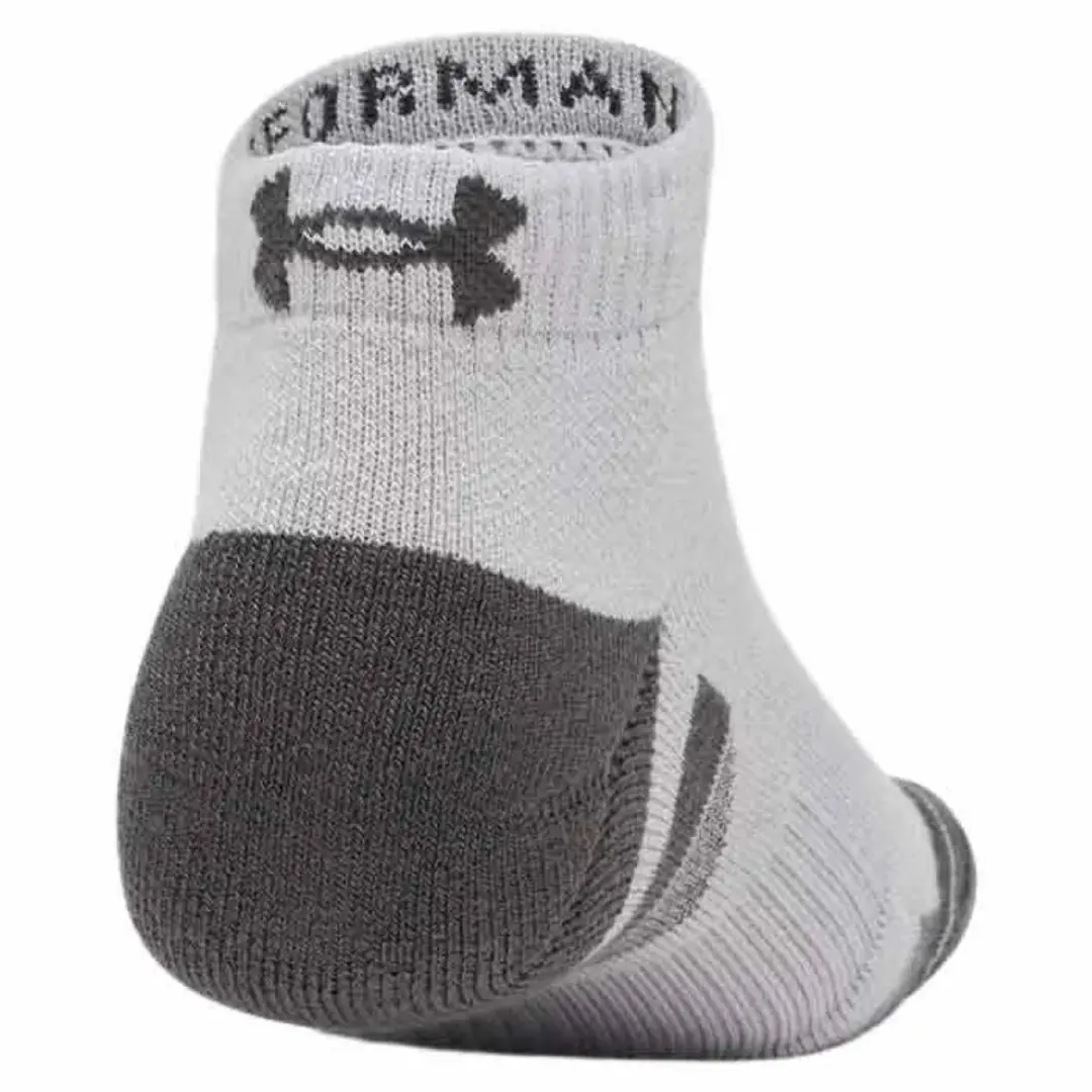 Under Armour Performance Tech Low Sokken - 3 Paren - Grijs
