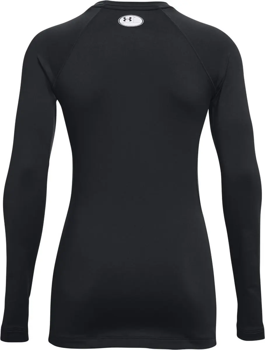 Under Armour UA CG Authentics Crew Dames Sporttrui - Zwart/Wit