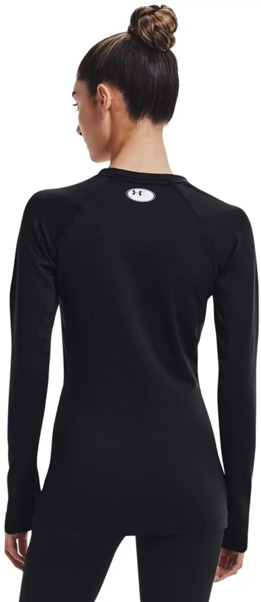 Under Armour UA CG Authentics Crew Dames Sporttrui - Zwart/Wit