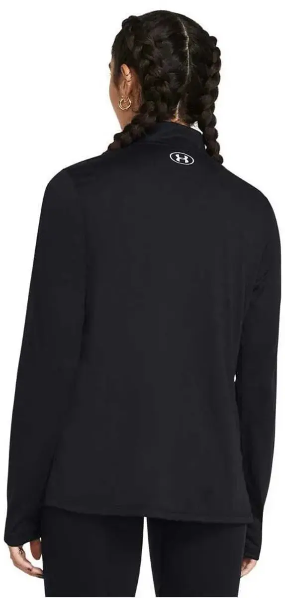 Under Armour Tech 1/2 Zip Sporttrui 1384224-001 - Zwart/Wit