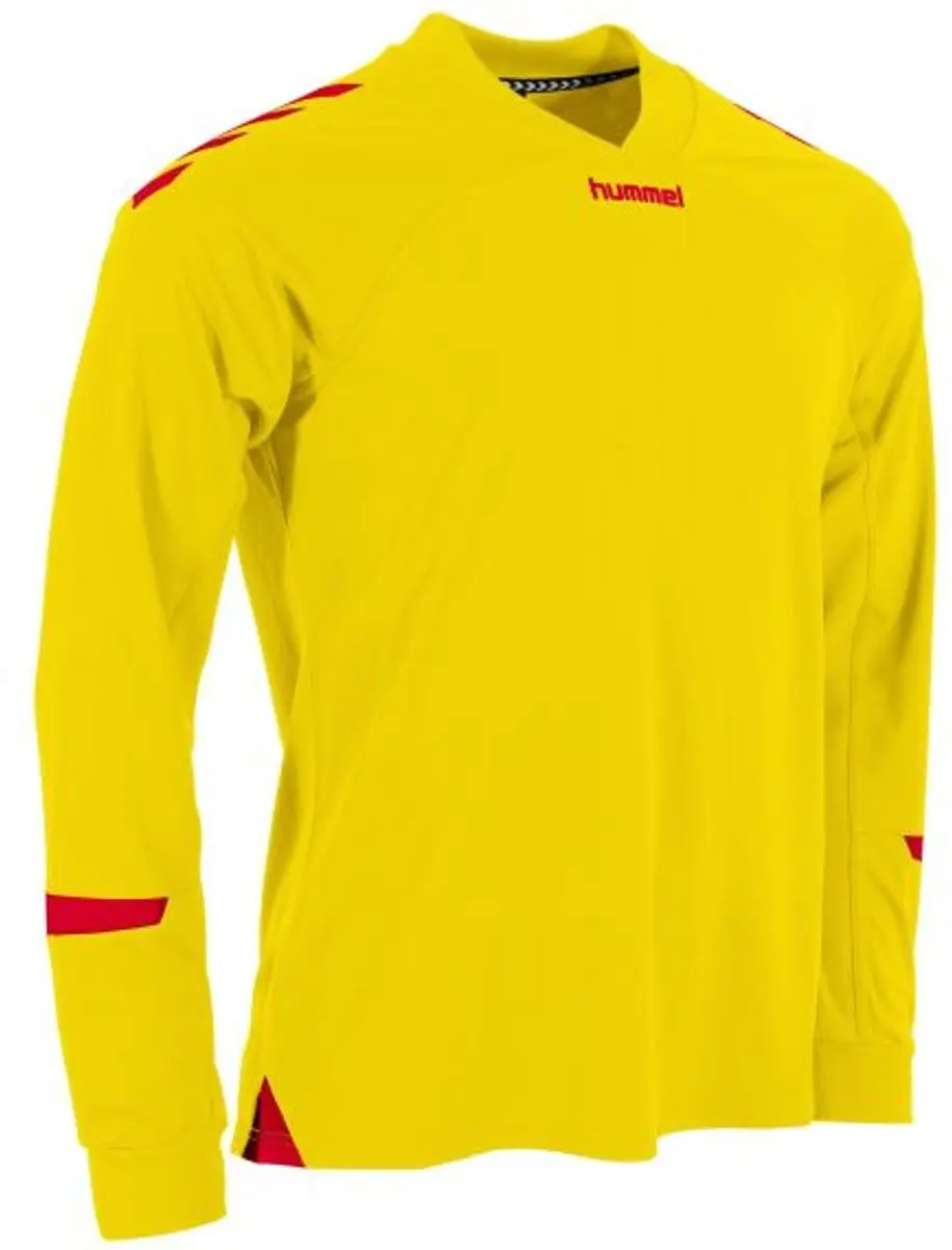 Hummel Fyn Voetbalshirt Lange Mouw Kinderen - Geel 128
