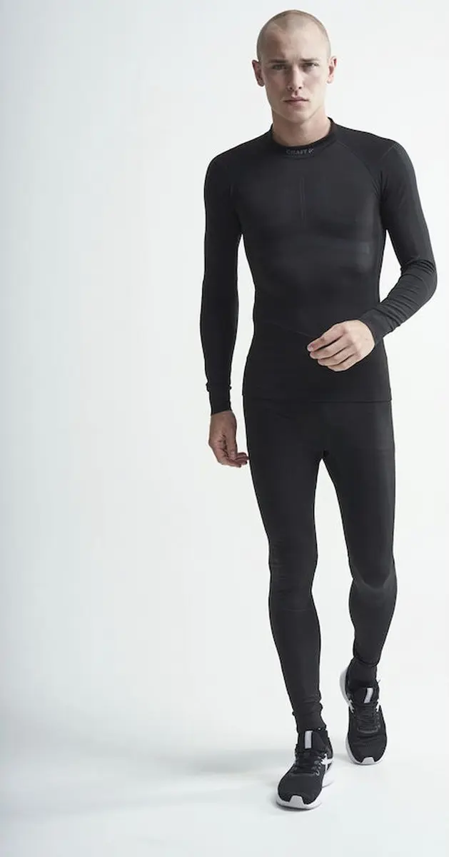 Craft Active Intensity Cn L/S Thermoshirt Heren - XL - Zwart