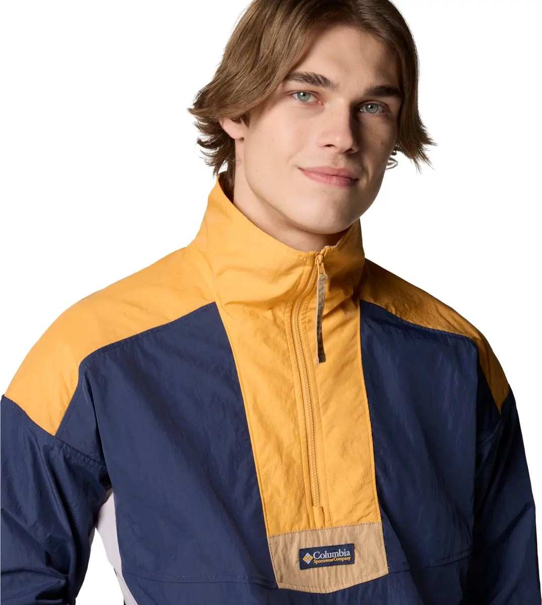 Columbia Riptide II Retro Windbreaker M - Marineblauw