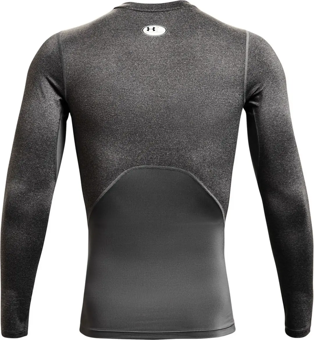 Under Armour UA HG Armour Comp LS-Grey Heren Sportshirt - XL