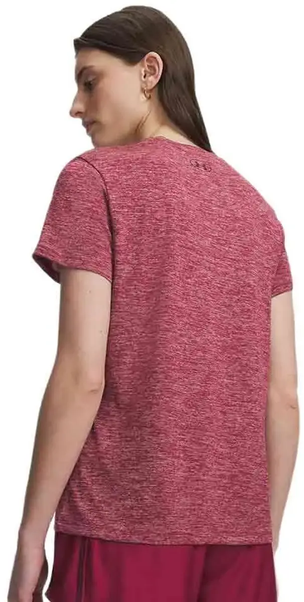 Under Armour Tech Twist V-hals T-shirt - Rood - L