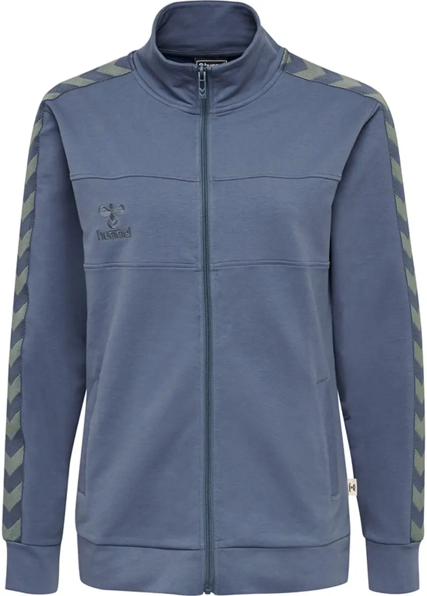 Hummel Hmlmove Classic Zip Jacket 206926 - Dames Trainingsjack - S - Grey Melange