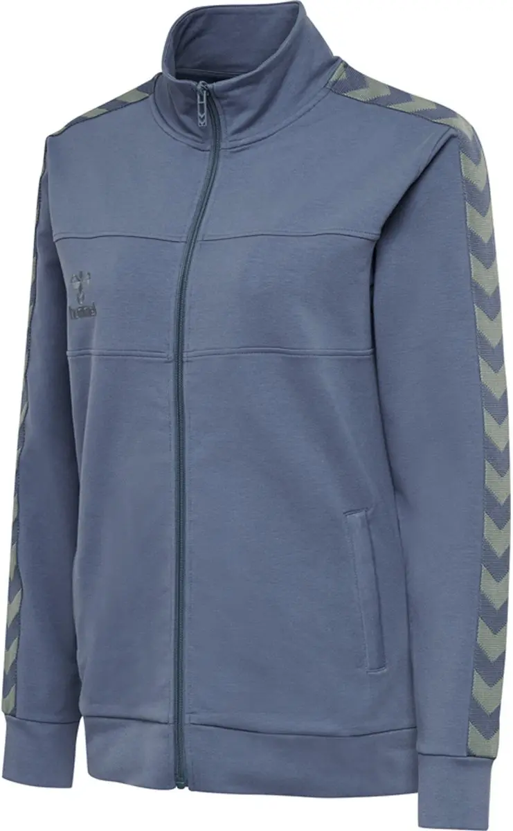 Hummel Hmlmove Classic Zip Jacket 206926 - Dames Trainingsjack - S - Grey Melange
