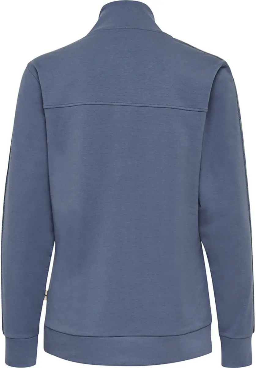Hummel Hmlmove Classic Zip Jacket 206926 - Dames Trainingsjack - S - Grey Melange - afbeelding 6 van 6
