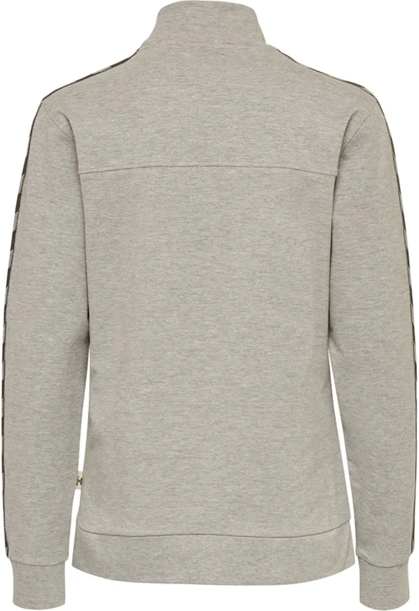 Hummel Hmlmove Classic Zip Jacket 206926 - Dames Trainingsjack - S - Grey Melange